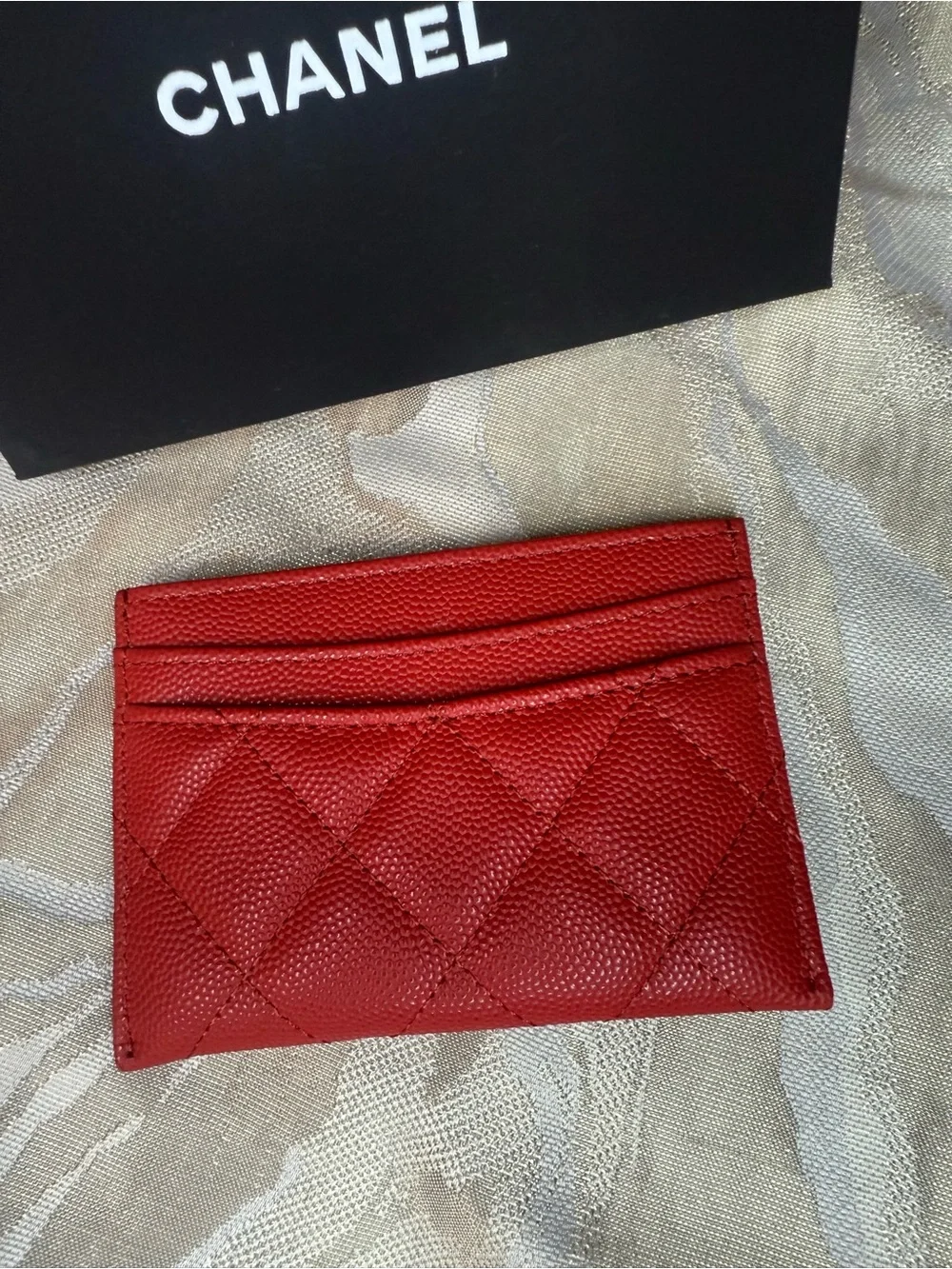 CHANEL card holder